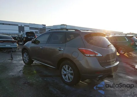 2011 Nissan Murano Sl from USA, damaged, VIN JN8AZ1MU6BW054288